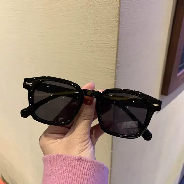 Lunettes de soleil de marque RMM, de haute qualité, nouvelles, avec monture polygonale, carrées, à l