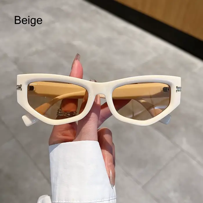 Lunettes de soleil œil de chat Vintage pour femmes, dégradé de mode, nuances noires, tendance, Chic,