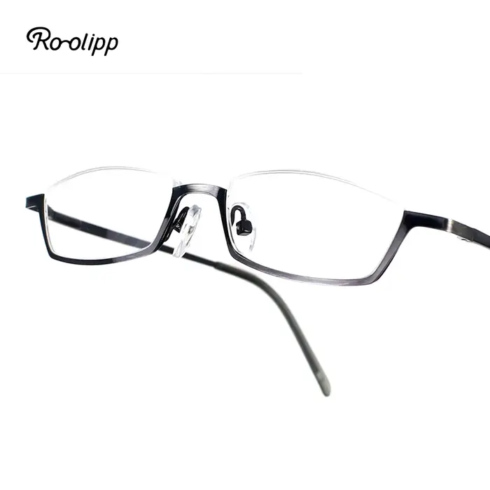 Lunettes de lecture carrées en alliage pour hommes