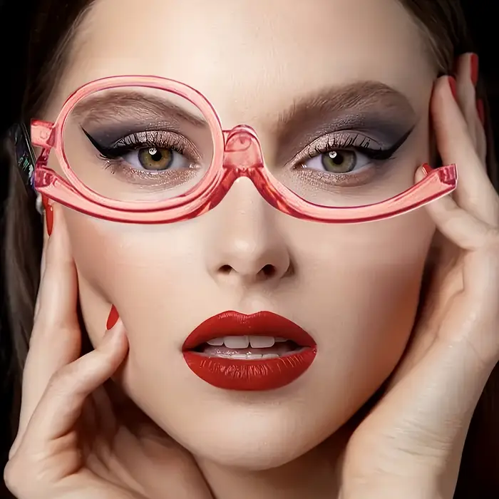 Lunettes de lecture grossissantes pour maquillage