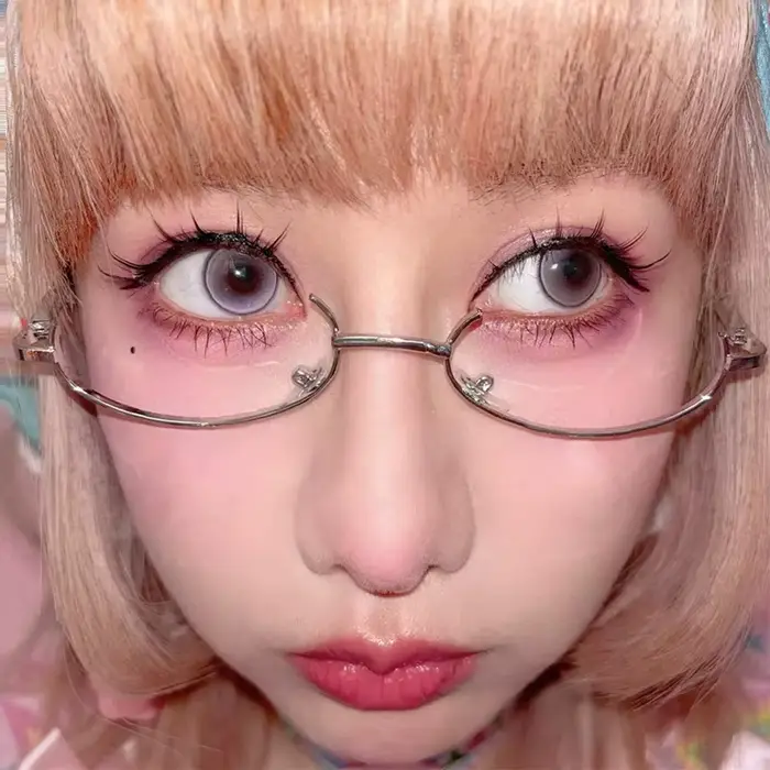 Lunettes de cosplay bidimensionnelles Anime