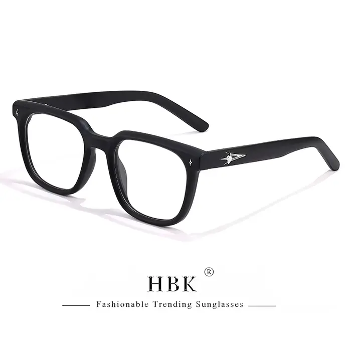 HBK nouvelle mode lunettes carrées montures marque Design unisexe montures femmes Anti Bluelight ord