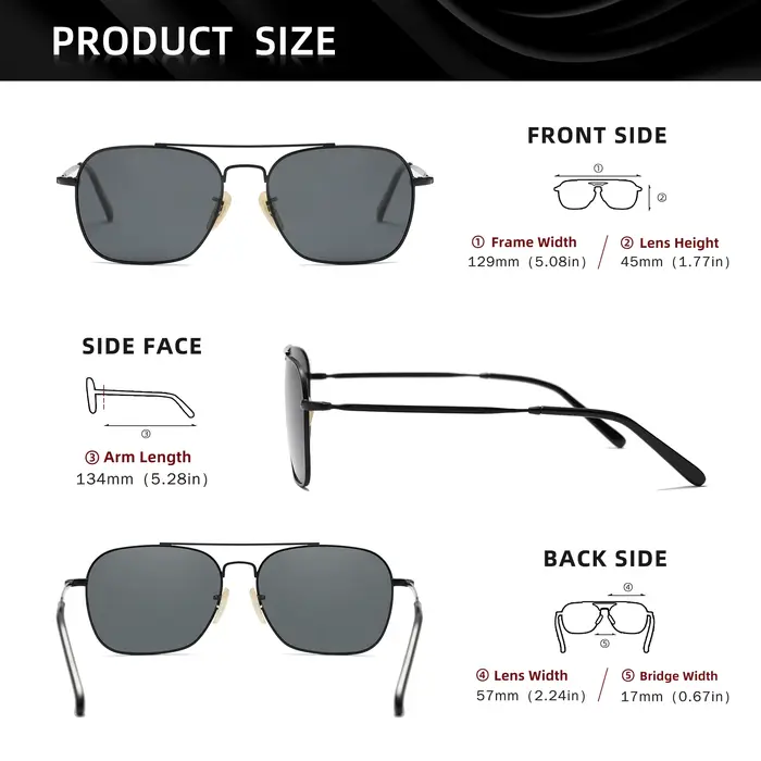 KINGSEVEN marque hommes lunettes de soleil à la mode mode carré alliage cadre femmes polarisées UV40