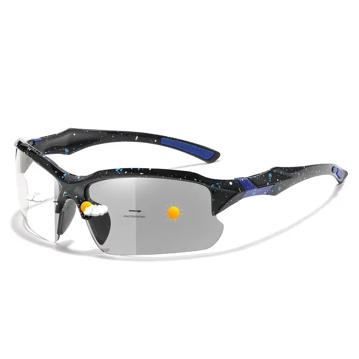 Lunettes de soleil photochromiques pour hommes et femmes, en plein air, vtt, vélo, cyclisme, course 