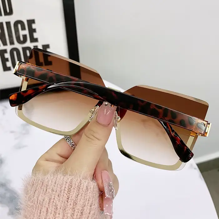 Lunettes De soleil sans bords pour femmes