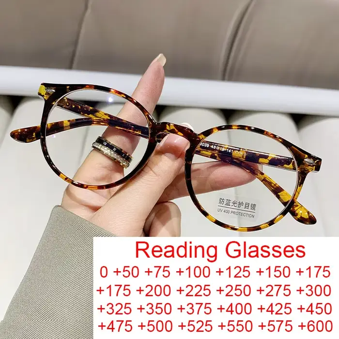 Lunettes de lecture Anti-lumière bleue pour femmes