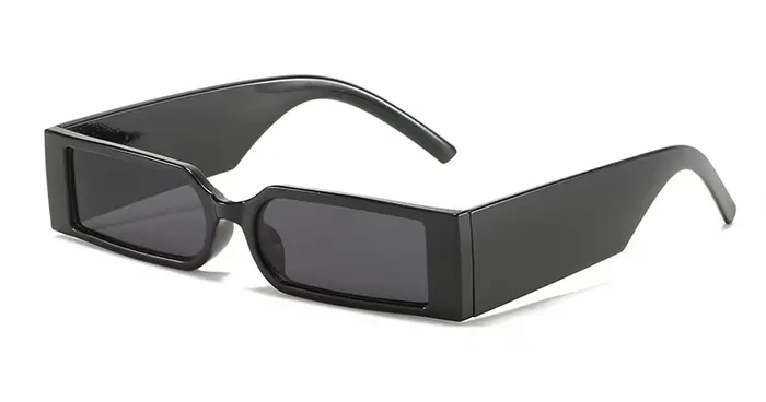 Lunettes de soleil carrées rectangulaires pour femmes, Style rétro, Design de marque, tendance, UV40