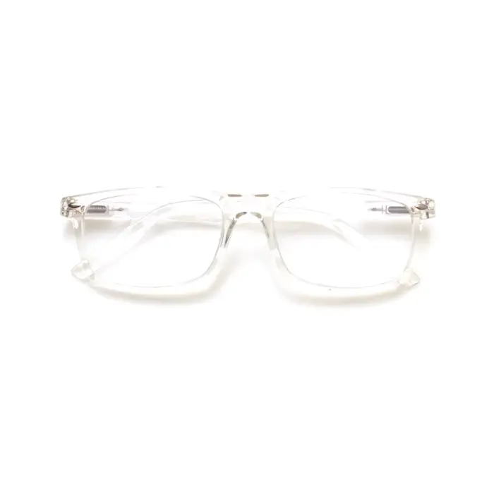 Henotin-Lunettes Presbytes Transparentes et Confortables, Monture Ronde en Plastique, Super Abordabl