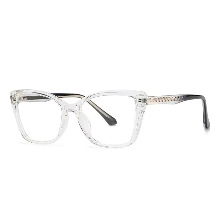 Lunettes de myopie œil de chat transparentes pour femmes TR90
