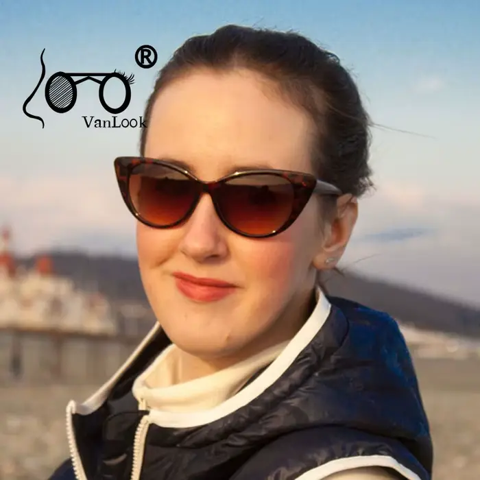 Lunettes de soleil œil de chat pour femmes