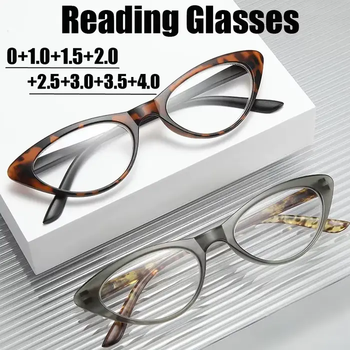 Lunettes de presbytie œil de chat pour femmes et hommes