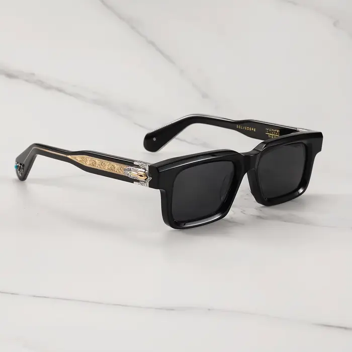 JMM BELVEDERE Vintage carré rétro lunettes de soleil pour homme mode femmes lunettes de soleil 2025 