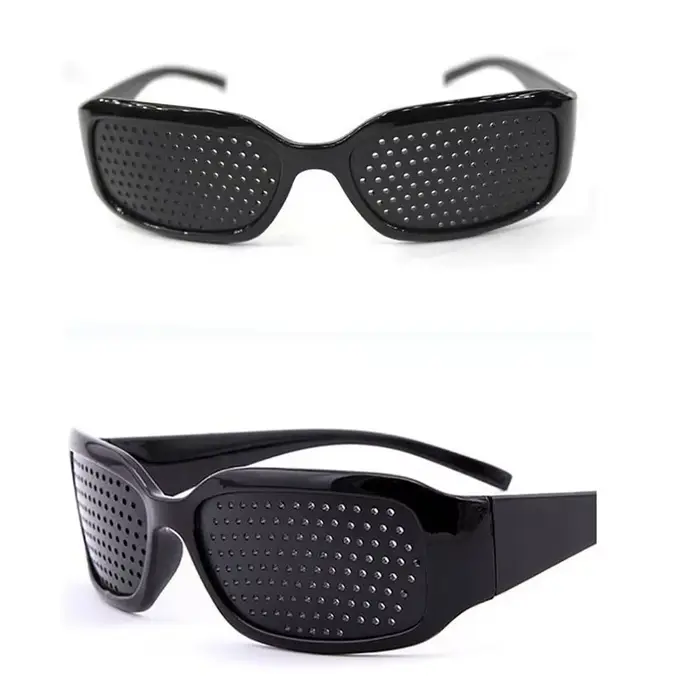 Lunettes Anti-myopie et astigmatisme pour hommes et femmes, améliorant la Vision, avec trous pour co