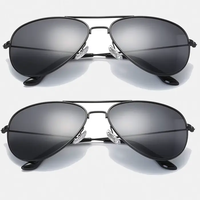 Lunettes de soleil aviateur pour hommes et femmes