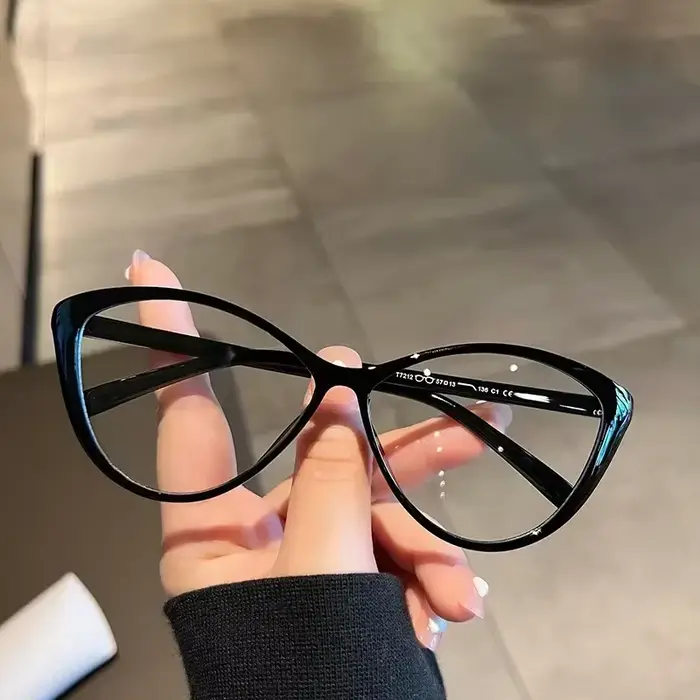 Lunettes de myopie transparentes œil de chat pour femmes, haute définition, nouvelle mode Vintage, g