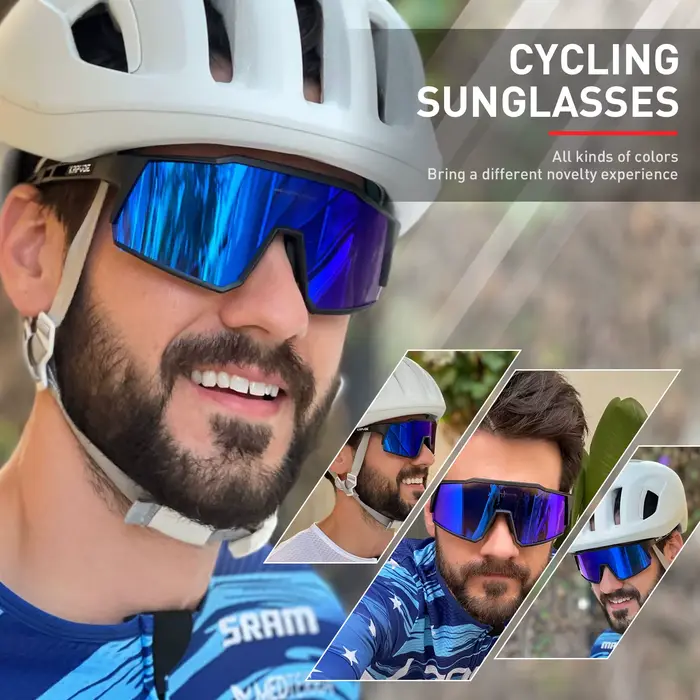 Kapvoe lunettes de cyclisme vélo