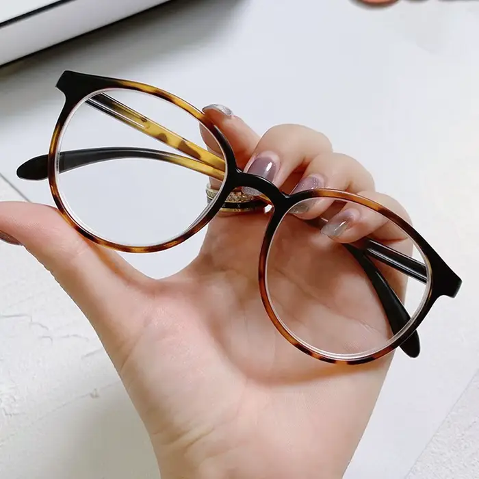 Lunettes de myopie léopard pour femmes et hommes