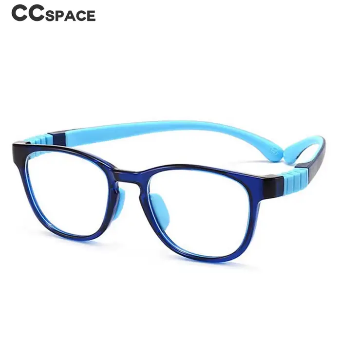 Lunettes Anti-lumière bleue en Silicone pour enfants, monture de lunettes de Sport amovible et Flexi