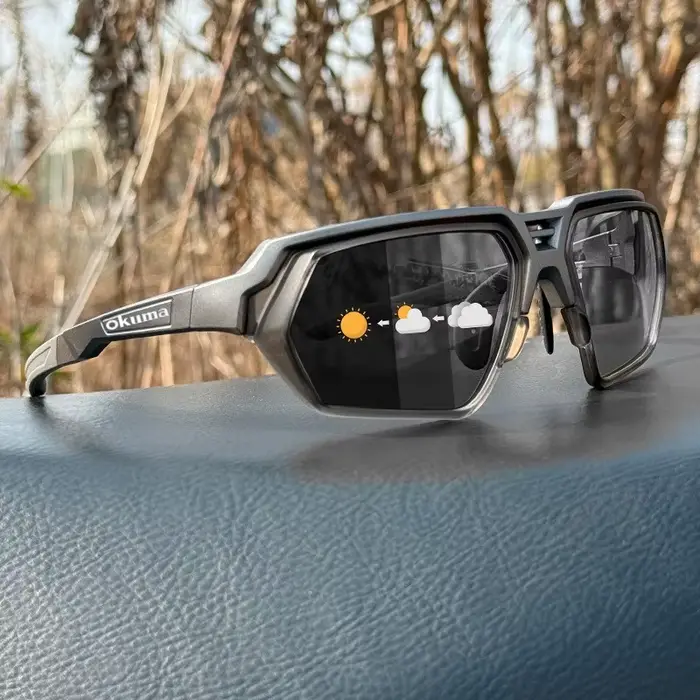 OKUMA Nouvelles lunettes de pêche d'extérieur avec polarisation UV400 pour la détection des poissons