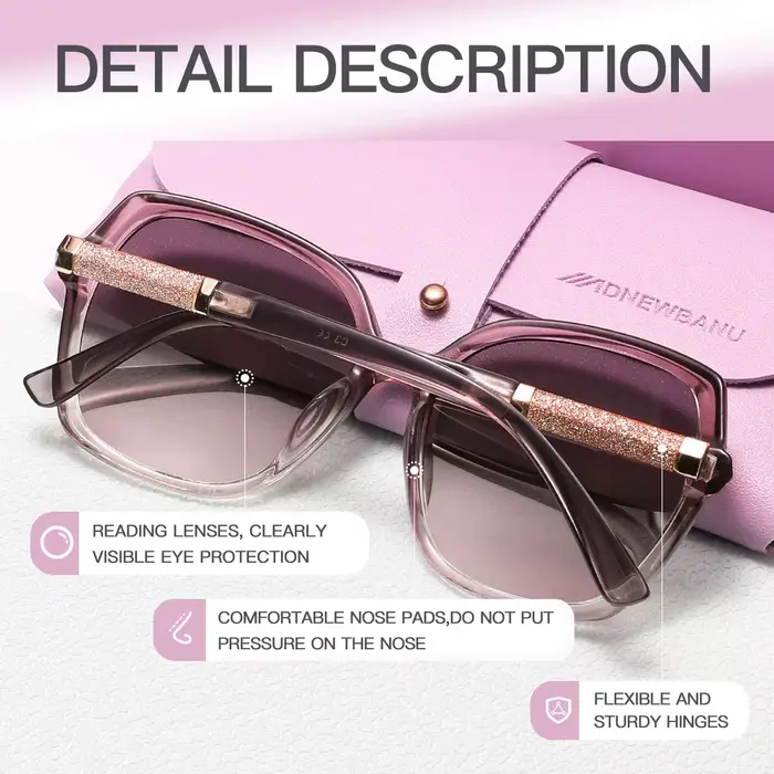 ADNEWBANU lunettes de soleil de luxe pour femmes grand cadre papillon hommes conduite fête en plein