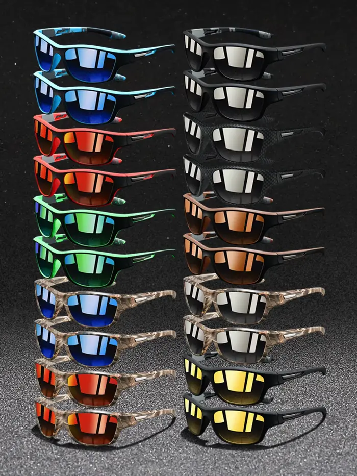 20 Paires de Lunettes de Soleil Tendance Vintage pour Hommes et Femmes, Idéales pour la Conduite, la