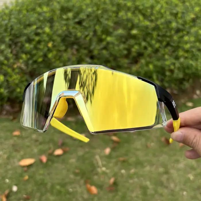 100 Lunettes de cyclisme, lunettes de soleil pour sports de plein air, lunettes de course, lunettes 