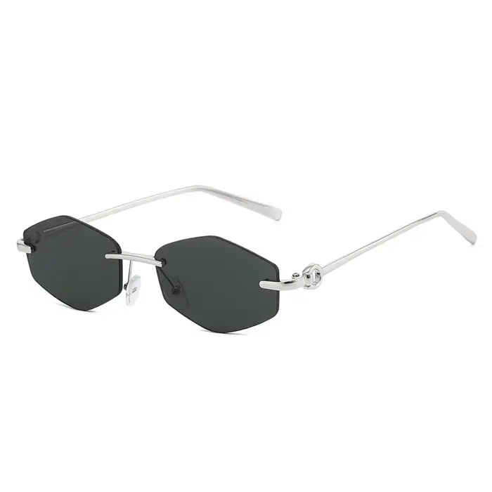 Lunettes de soleil polygone losange 2026 Nouvelle arrivée | Ins-célèbres nuances tendance pour les femmes | Parfait