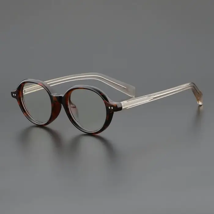 Lunettes ovales pour femmes rétro acétate Vintage