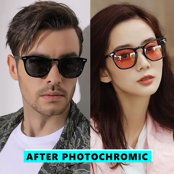 Lunettes de soleil polarisées photochromiques ChimShades pour hommes et femmes, UV400, lunettes de c