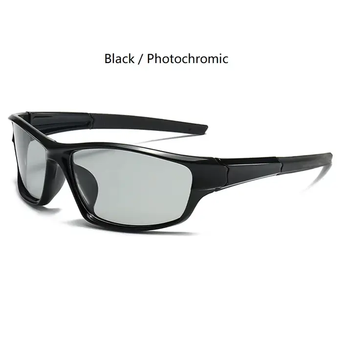 Lunettes de soleil polarisées photochromiques vintage pour hommes et femmes, pour la pêche, le cycli
