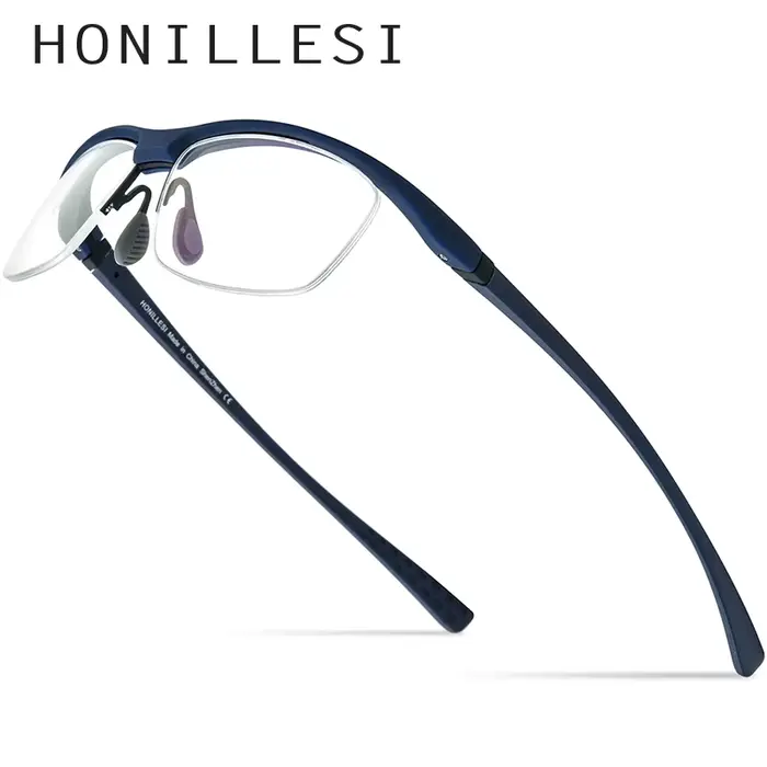 FONEX HONILLESI TR90 lunettes cadre hommes marque concepteur Semi sans monture ultraléger vélo lunet