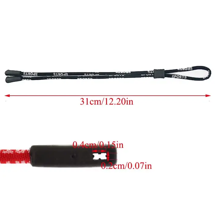 Cordon de lunettes antidérapant