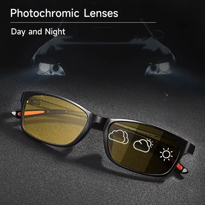 Verres photochromiques lunettes de soleil jour et nuit hommes