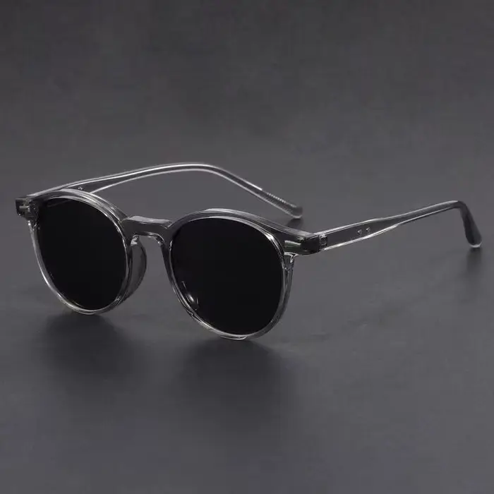 Nouvelles Lunettes de Soleil Rondes Vintage pour Femmes et Hommes