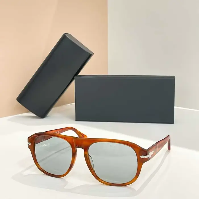 LTSOL lentilles en verre lunettes de soleil 3310-S monture circulaire en acétate solide poids Premium résistance aux rayures UV400 rétro classique unisexe