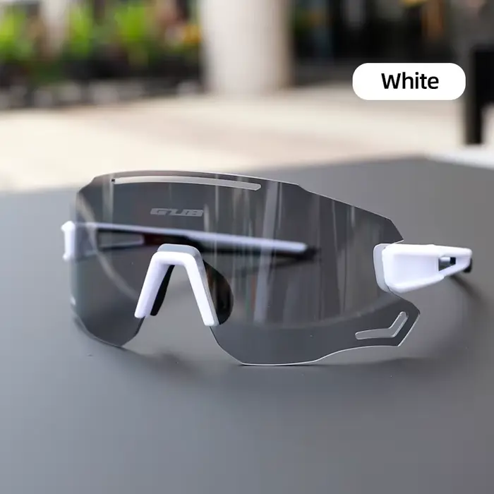 GUB-Lunettes de soleil de cyclisme photochromiques pour hommes et femmes, lunettes de vélo, anti-bué