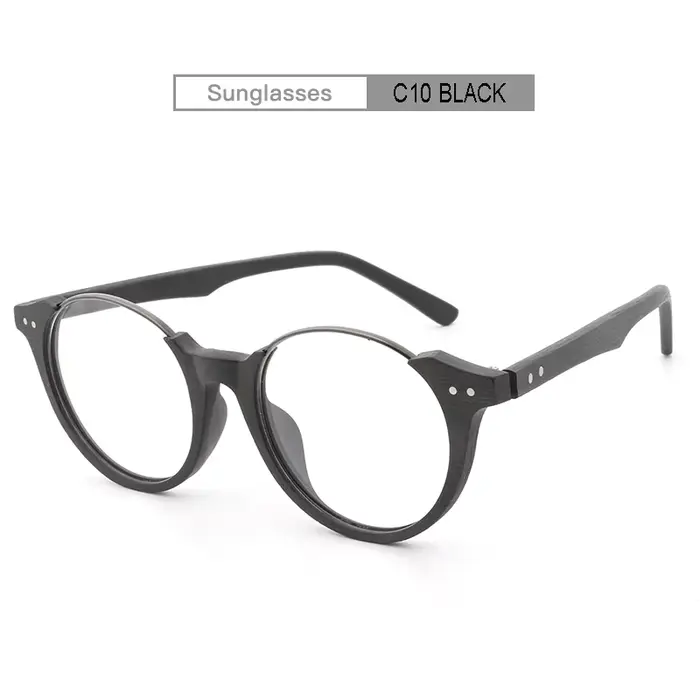 Lunettes de soleil en bois uni pour hommes et femmes, myopie, monture en bois, verres transparents,