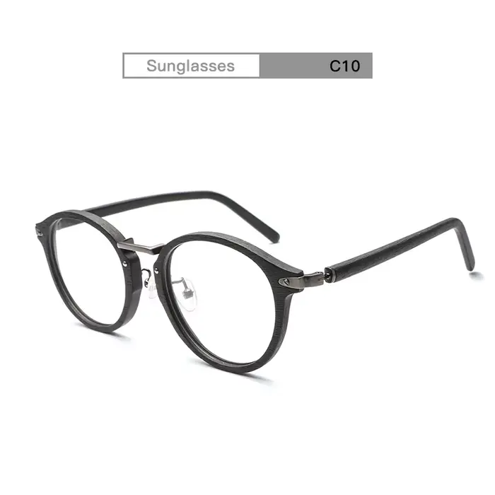 Lunettes Optiques Mars en Acétate pour Homme et Femme, Monture Transparente avec Étui, BTBC06