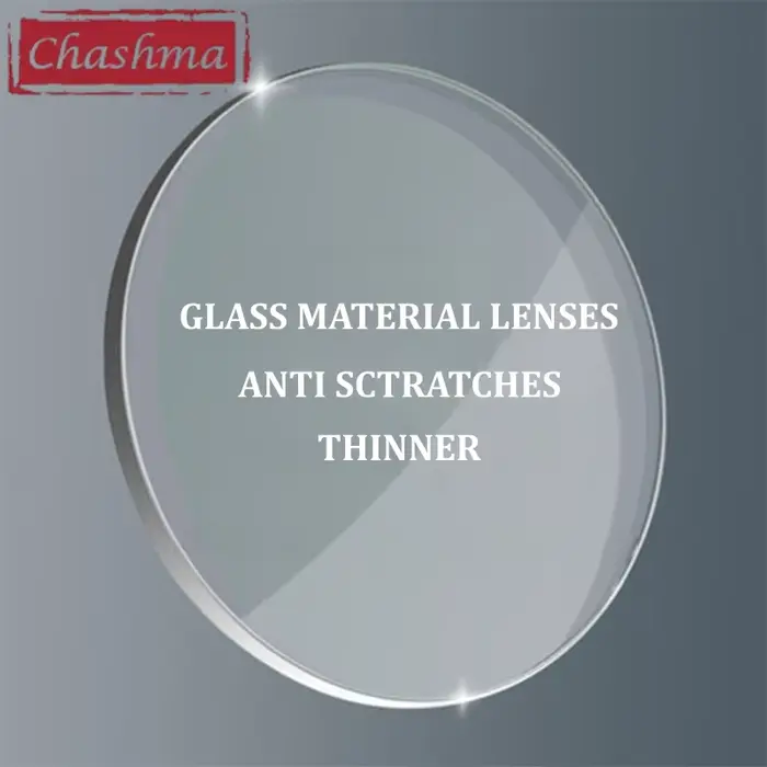 Lentilles minérales transparentes de marque Chashma, verres correcteurs, indice élevé, progressives,