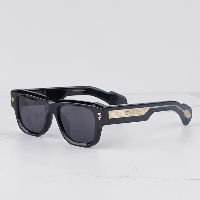 Lunettes de soleil TAYCAN Vintage Craft carrées vert olive pour homme, tendance 2025, classiques rét