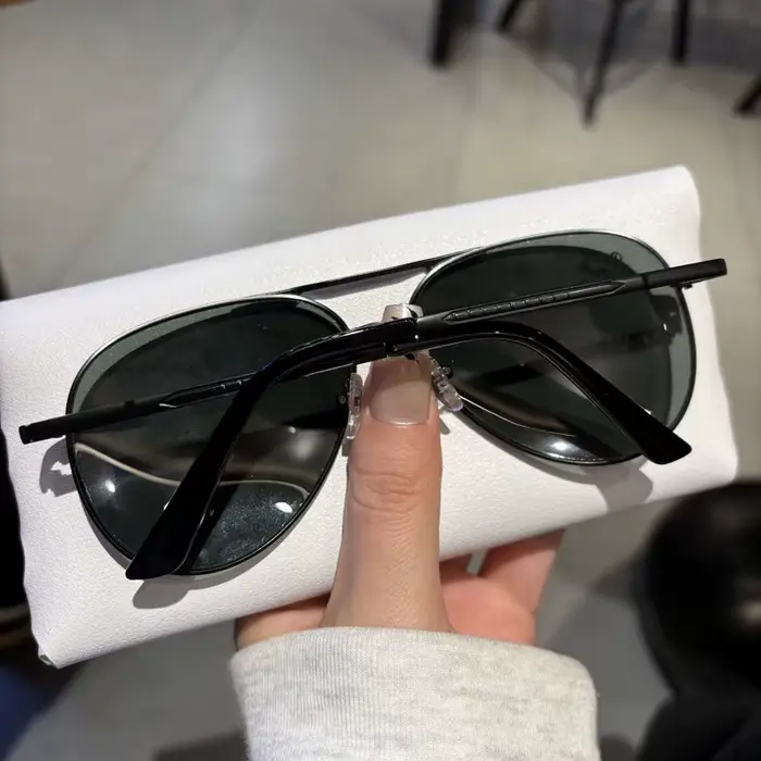 Nouvelles lunettes de soleil en verre 2026 pour hommes
