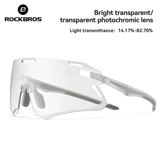 ROCKBROS lunettes de cyclisme Sports de plein air lunettes photochromiques UV400 lunettes vélo lunet