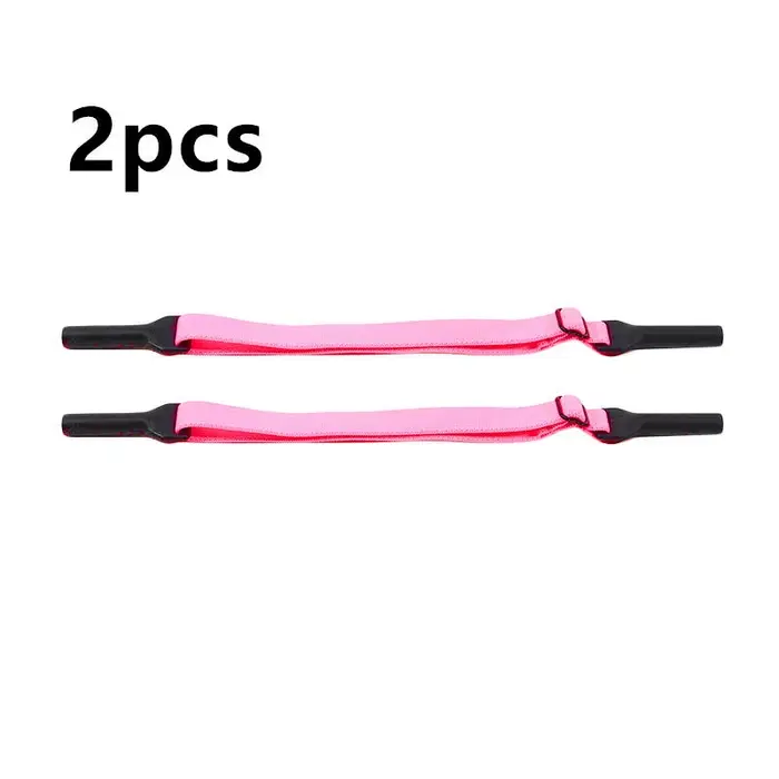 Chaîne de lunettes réglable, cordon élastique pour lunettes, sangle de sport antidérapante et anti-c