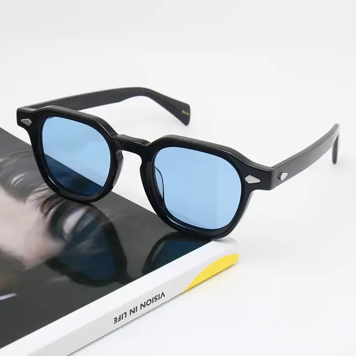 Lunettes DOLT faites à la main pour homme, monture carrée en acétate, style rétro classique, lunette