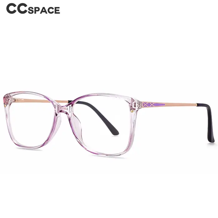 49587 femmes lunettes transparentes Anti lumière bleue ordinateur de jeu Tr90