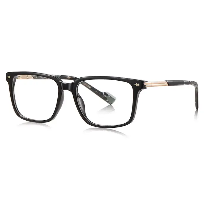 Lunettes neutres anti-lumière bleue, verres de prescription personnalisés 0 ~ 6.0
