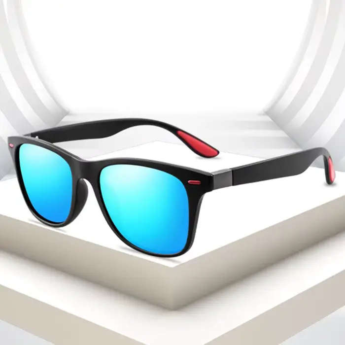 Lunettes de soleil carrées polarisées classiques pour hommes et femmes