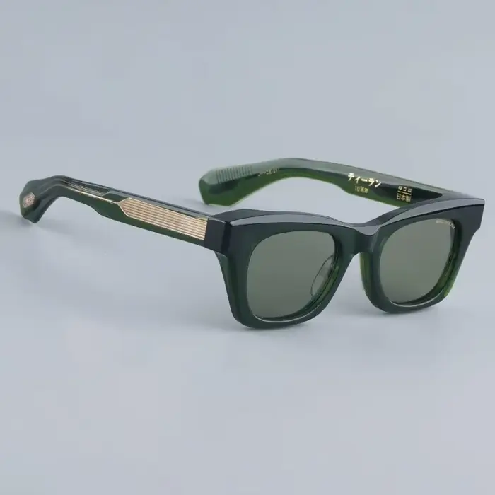 JMM DEALAN 10TH anniversaire lunettes de soleil édition limitée à la main en acétate épais Uv400 hom
