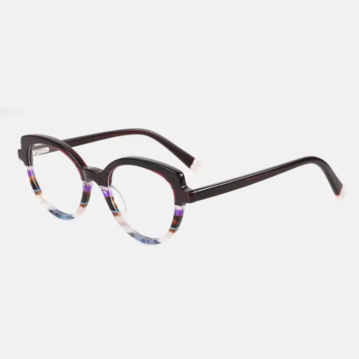 ZENOTTIC 2026 – Lunettes de vue œil de chat pour femme, faites à la main en acétate, progressives, o