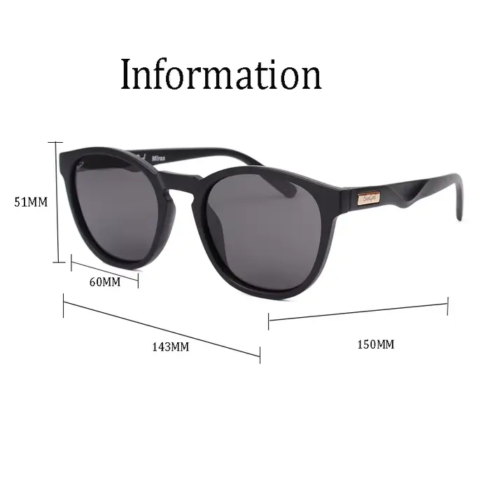 SUNGOD bleu miroir lunettes de soleil hommes lentille polarisée lunettes Vintage mode carré hommes l